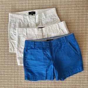 Lot of 3 J. Crew shorts